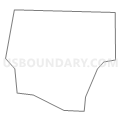 Census Tract 37.25, Bernalillo County, New Mexico (Light Gray Border)