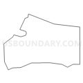 Census Tract 117.06, Monroe County, New York (Light Gray Border)