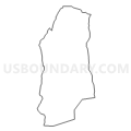 Census Tract 9606, Cattaraugus County, New York (Light Gray Border)