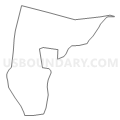 Census Tract 1600.03, Dutchess County, New York (Light Gray Border)