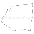 Census Tract 801.03, Dutchess County, New York (Light Gray Border)