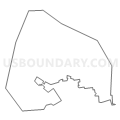 Census Tract 3001, Nassau County, New York (Light Gray Border)