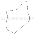 Census Tract 4134, Nassau County, New York (Light Gray Border)