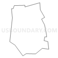Census Tract 4120, Nassau County, New York (Light Gray Border)
