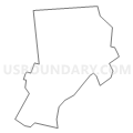 Census Tract 1593, Suffolk County, New York (Light Gray Border)