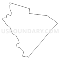 Census Tract 9523, Sullivan County, New York (Light Gray Border)