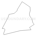 Census Tract 111.02, Orange County, New York (Light Gray Border)
