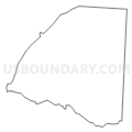 Census Tract 9301.01, Surry County, North Carolina (Light Gray Border)