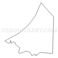 Census Tract 9609, Robeson County, North Carolina (Light Gray Border)