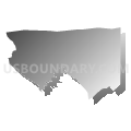 Census Tract 172, Guilford County, North Carolina (Gray Gradient Fill with Shadow)