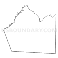 Census Tract 170, Guilford County, North Carolina (Light Gray Border)