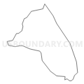 Census Tract 29.04, Mecklenburg County, North Carolina (Light Gray Border)
