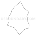 Census Tract 44, Mecklenburg County, North Carolina (Light Gray Border)