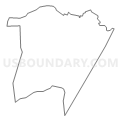 Census Tract 155, Guilford County, North Carolina (Light Gray Border)