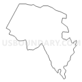 Census Tract 9307, Stanly County, North Carolina (Light Gray Border)