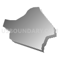 Census Tract 513.03, Rowan County, North Carolina (Gray Gradient Fill with Shadow)