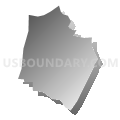 Census Tract 512.01, Rowan County, North Carolina (Gray Gradient Fill with Shadow)