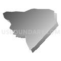 Census Tract 512.04, Rowan County, North Carolina (Gray Gradient Fill with Shadow)