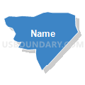 Census Tract 512.04, Rowan County, North Carolina (Solid Fill with Shadow)