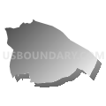 Census Tract 116.01, Catawba County, North Carolina (Gray Gradient Fill with Shadow)