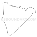 Census Tract 203.06, Brunswick County, North Carolina (Light Gray Border)
