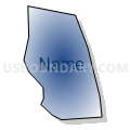 Census Tract 537.23, Wake County, North Carolina (Radial Fill with Shadow)