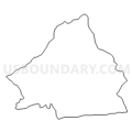 Census Tract 9202, Haywood County, North Carolina (Light Gray Border)