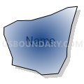 Census Tract 530.04, Wake County, North Carolina (Radial Fill with Shadow)