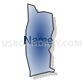 Census Tract 536.05, Wake County, North Carolina (Radial Fill with Shadow)