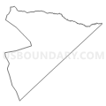 Census Tract 9704.01, Hoke County, North Carolina (Light Gray Border)