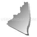 Census Tract 305.02, Randolph County, North Carolina (Gray Gradient Fill with Shadow)