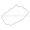 Census Tract 9201.03, Pender County, North Carolina (Light Gray Border)