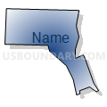 Census Tract 507, Wake County, North Carolina (Radial Fill with Shadow)