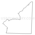 Census Tract 9306, Caswell County, North Carolina (Light Gray Border)