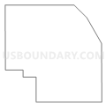 Census Tract 102, Grand Forks County, North Dakota (Light Gray Border)