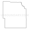 Census Tract 113, Ward County, North Dakota (Light Gray Border)