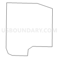 Census Tract 108, Burleigh County, North Dakota (Light Gray Border)