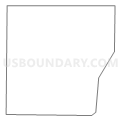 Census Tract 104, Burleigh County, North Dakota (Light Gray Border)