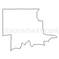 Census Tract 9765, Holmes County, Ohio (Light Gray Border)
