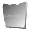 Census Tract 29, Hamilton County, Ohio (Gray Gradient Fill with Shadow)