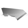 Census Tract 59, Hamilton County, Ohio (Gray Gradient Fill with Shadow)