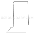 Census Tract 9621, Sandusky County, Ohio (Light Gray Border)
