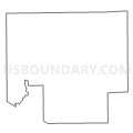 Census Tract 103, Allen County, Ohio (Light Gray Border)