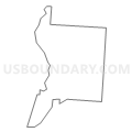 Census Tract 75.50, Franklin County, Ohio (Light Gray Border)