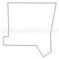 Census Tract 9158, Huron County, Ohio (Light Gray Border)