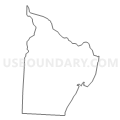 Census Tract 122, Jefferson County, Ohio (Light Gray Border)