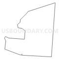 Census Tract 124, Butler County, Ohio (Light Gray Border)