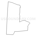 Census Tract 7591, Licking County, Ohio (Light Gray Border)