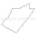 Census Tract 203, Wood County, Ohio (Light Gray Border)
