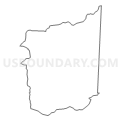 Census Tract 9128, Muskingum County, Ohio (Light Gray Border)